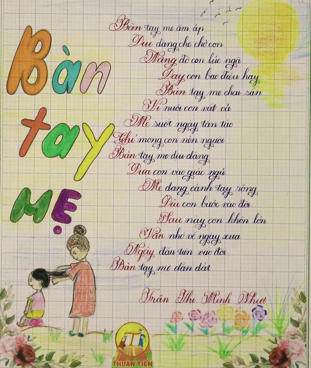 Chữ đẹp Nhi Đồng số 2: Gọi tên 30 bài dự thi xuất sắc- Ảnh 29.