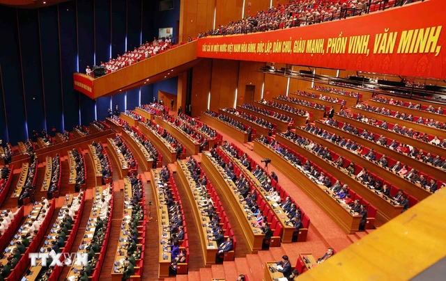 Scenes from Vietnam’s 14th National Party Congress opening - Ảnh 15.