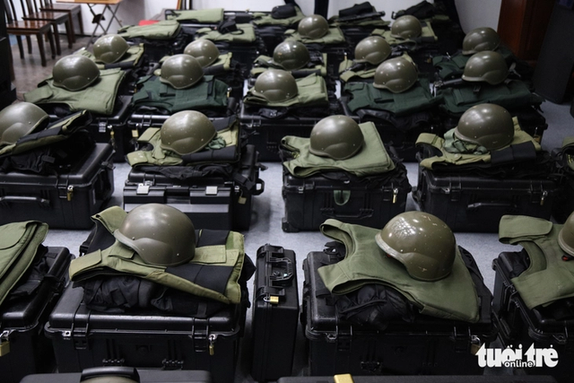 Snipers, police dogs deployed to safeguard Vietnam’s 14th National Party Congress- Ảnh 6. Snipers, police dogs deployed to safeguard Vietnam’s 14th National Party Congress- Ảnh 6.