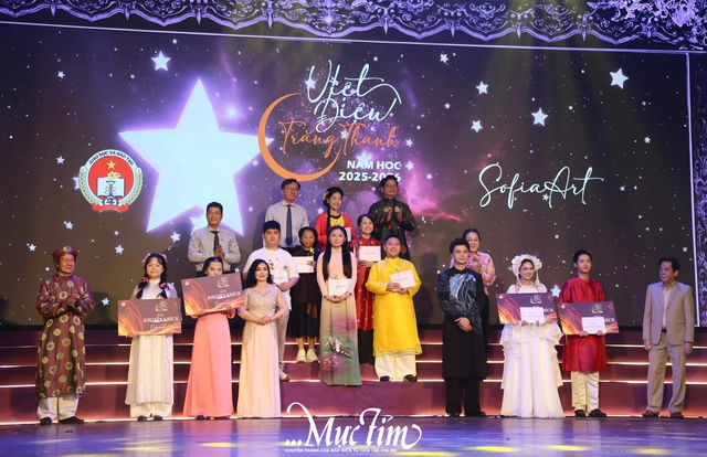 Học sinh Trường THCS Gò Vấp đoạt giải nhất cuộc thi Việt điệu trăng thanh- Ảnh 10.