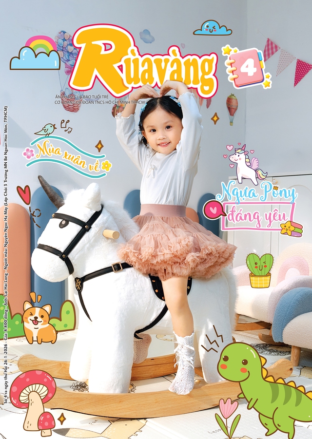 Mời các bạn đón đọc Rùa Vàng 4, phát hành 26-1-2026: Heo đất yêu thương - Ảnh 1.