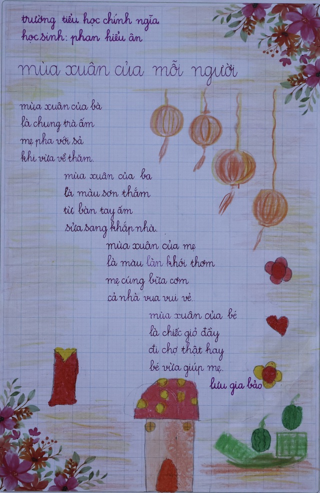 Kết quả Chữ đẹp Nhi Đồng số 3: 30 bài dự thi tiêu biểu- Ảnh 9. Kết quả Chữ đẹp Nhi Đồng số 3: 30 bài dự thi tiêu biểu- Ảnh 9.