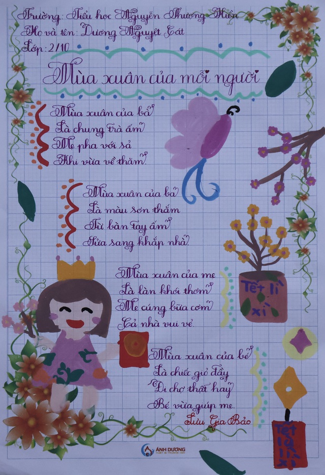 Kết quả Chữ đẹp Nhi Đồng số 3: 30 bài dự thi tiêu biểu- Ảnh 20. Kết quả Chữ đẹp Nhi Đồng số 3: 30 bài dự thi tiêu biểu- Ảnh 20.