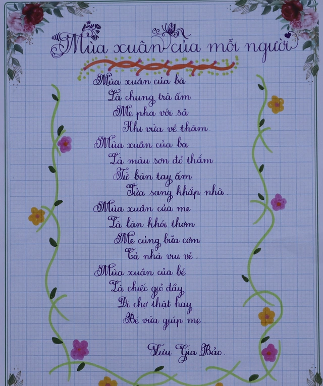 Kết quả Chữ đẹp Nhi Đồng số 3: 30 bài dự thi tiêu biểu- Ảnh 31. Kết quả Chữ đẹp Nhi Đồng số 3: 30 bài dự thi tiêu biểu- Ảnh 31.