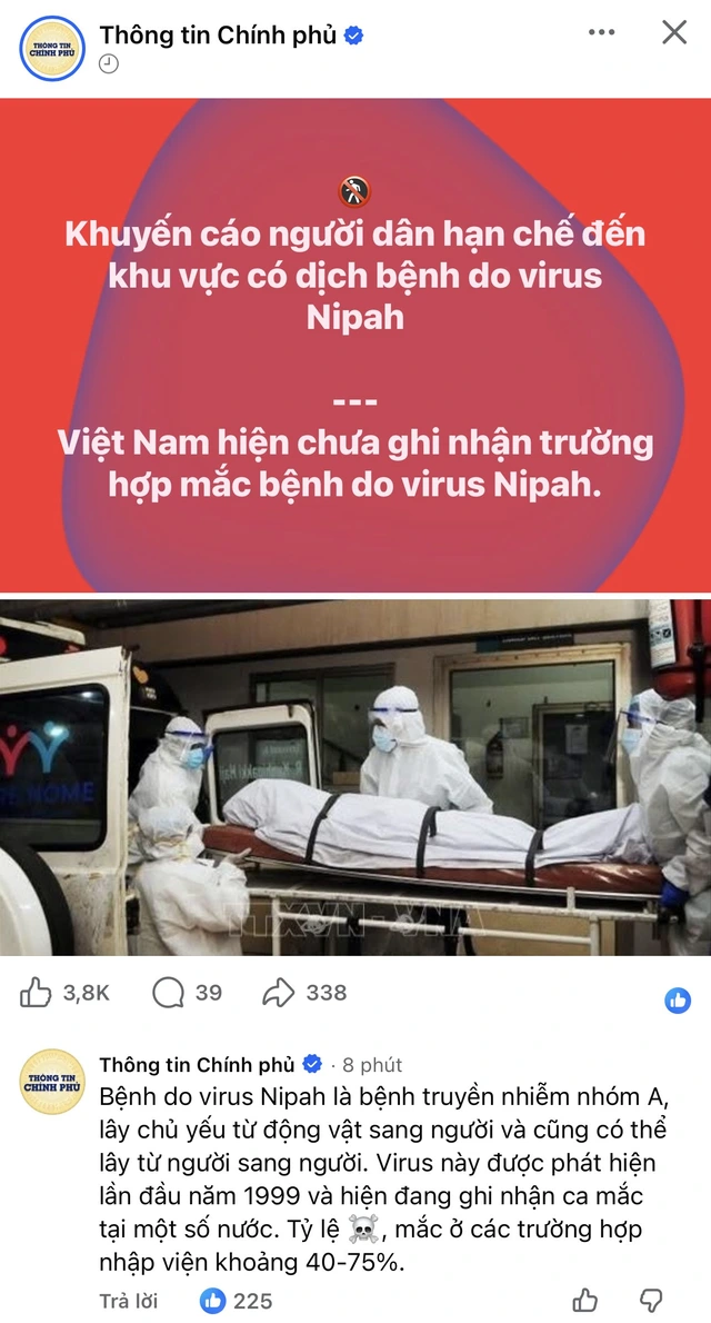 Virus Nipah là gì? Dịch bệnh diễn biến phức tạp, cần hiểu rõ để phòng tránh - Ảnh 2.