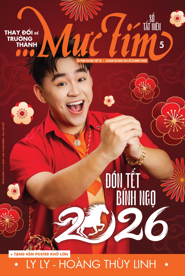 Mời bạn đón đọc Mực Tím 5 - số Tất Niên, phát hành 2-2-2026: “Khui” bí mật hậu trường hội xuân - Ảnh 1.