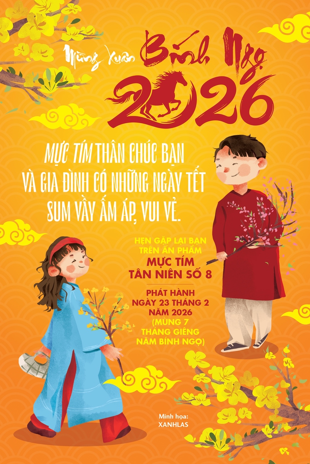 Mời bạn đón đọc Mực Tím 5 - số Tất Niên, phát hành 2-2-2026: “Khui” bí mật hậu trường hội xuân - Ảnh 2.