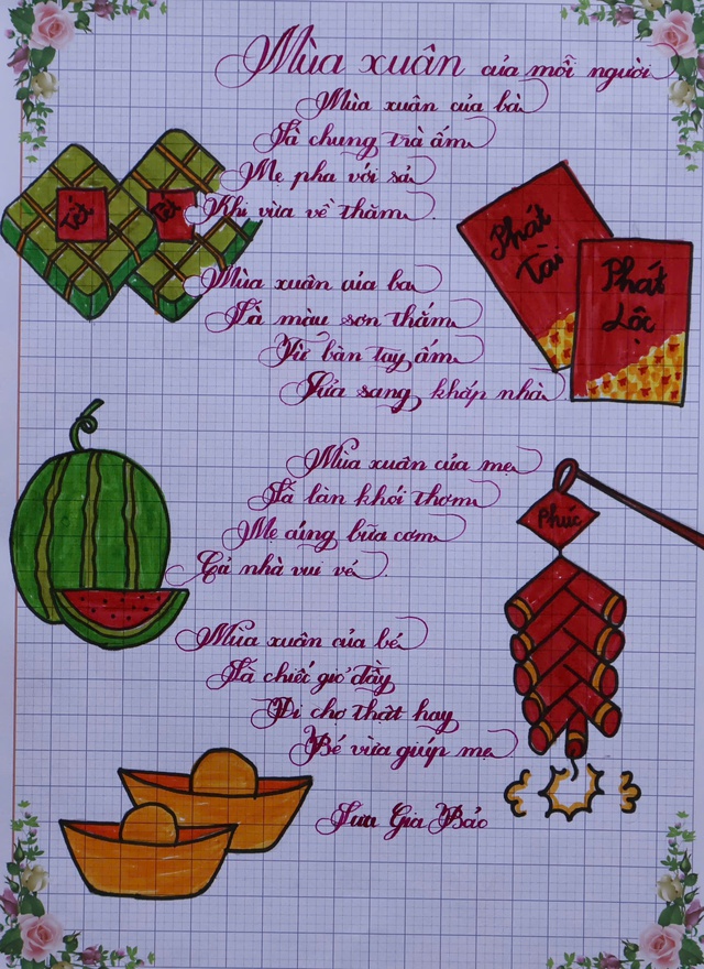 Kết quả Chữ đẹp Nhi Đồng số 3: 30 bài dự thi tiêu biểu- Ảnh 23.