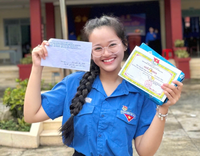 Gặp gỡ cô bạn "đa-zi-năng" của Trường THPT Minh Hoà - Ảnh 4.