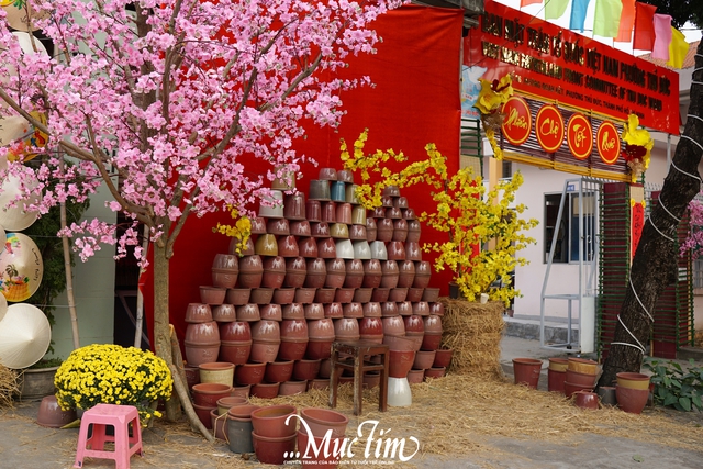 Check-in con đường mai vàng, bức tường heo đất tại lễ hội Tết Việt phường Thủ Đức- Ảnh 5. Check-in con đường mai vàng, bức tường heo đất tại lễ hội Tết Việt phường Thủ Đức- Ảnh 5.
