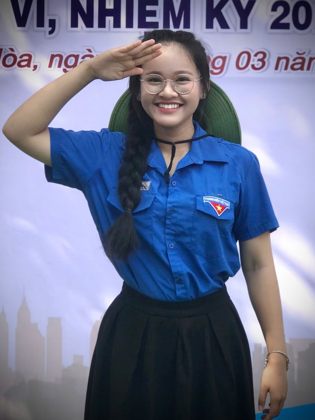 Gặp gỡ cô bạn "đa-zi-năng" của Trường THPT Minh Hoà - Ảnh 3.