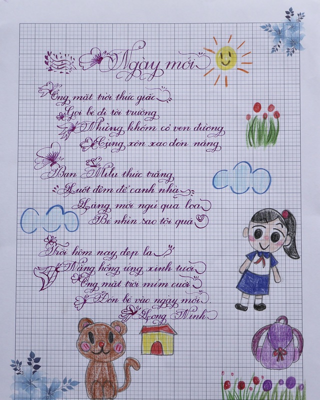 Kết quả Chữ đẹp Nhi Đồng số 52 năm 2025: 38 bài dự thi xuất sắc- Ảnh 36.