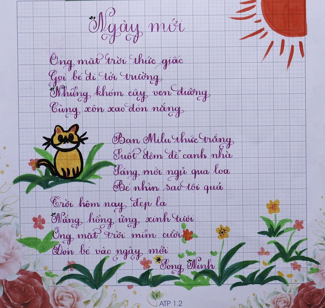 Kết quả Chữ đẹp Nhi Đồng số 52 năm 2025: 38 bài dự thi xuất sắc- Ảnh 17.