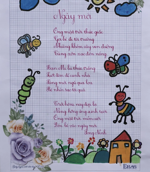 Kết quả Chữ đẹp Nhi Đồng số 52 năm 2025: 38 bài dự thi xuất sắc- Ảnh 15.