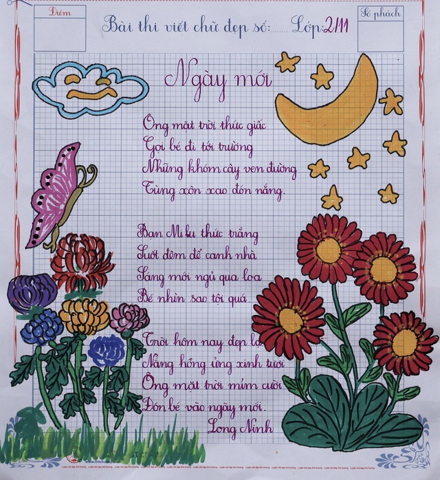 Kết quả Chữ đẹp Nhi Đồng số 52 năm 2025: 38 bài dự thi xuất sắc- Ảnh 16.