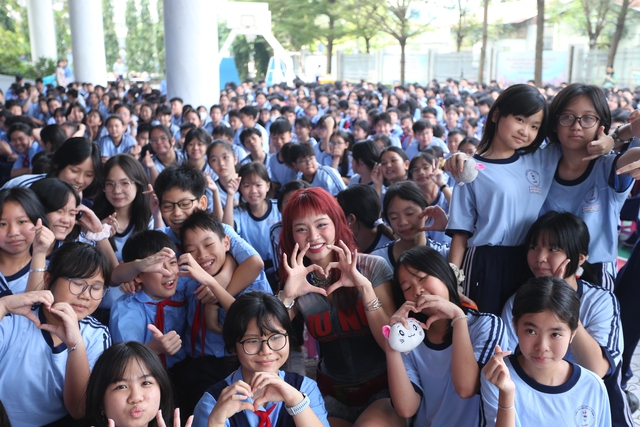 Cùng teen Trường THCS Nguyễn Văn Tố gọi tên cảm xúc - Ảnh 2.