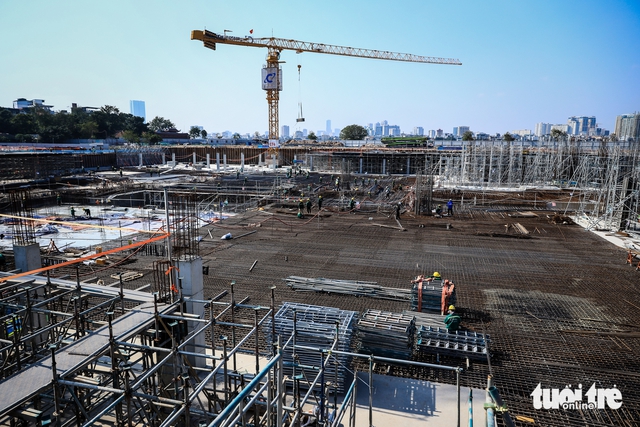 Construction advances at $483mn West Lake Opera House project in Hanoi- Ảnh 2. Construction advances at $483mn West Lake Opera House project in Hanoi- Ảnh 2.