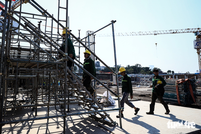 Construction advances at $483mn West Lake Opera House project in Hanoi- Ảnh 12. Construction advances at $483mn West Lake Opera House project in Hanoi- Ảnh 12.