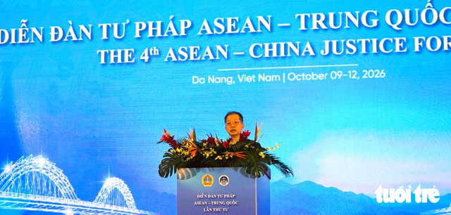 Vietnam’s Supreme People’s Court hosts ASEAN-China Justice Forum in Da Nang - Ảnh 1.