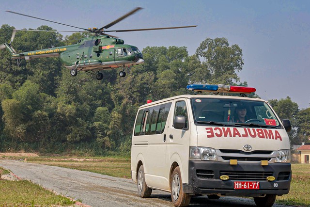 Vietnam, Laos, Cambodia rehearse joint civil defense drill - Ảnh 2.