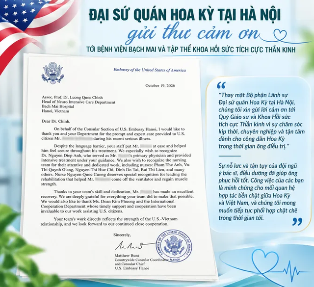 American man survives deep coma after 17 days of intensive care in Vietnam - Ảnh 1.