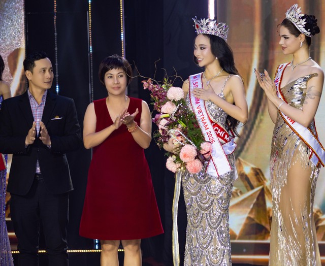 Nguyen Ngoc Tra My wins inaugural Miss Charm Vietnam 2026- Ảnh 1.