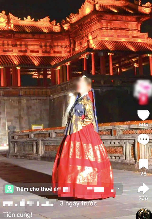 Hanbok photoshoot at Vietnam’s Hue Imperial Citadel sparks controversy- Ảnh 1.