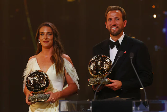 England forward Kane crowned Ballon d'Or winner, Putellas wins women's award- Ảnh 1.