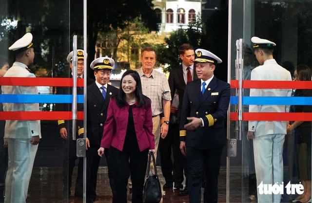 U.S. Ambassador visits Vietnam Maritime University for academic cooperation - Ảnh 1.