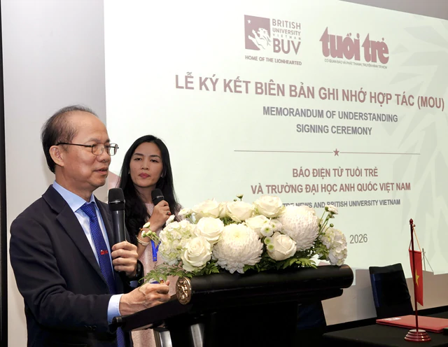 Tuoi Tre online newspaper, BUV partner to prepare students for the workplace - Ảnh 2.