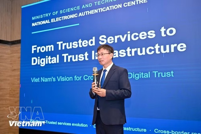 Vietnam promotes cross-border digital trust in AI era - Ảnh 1.