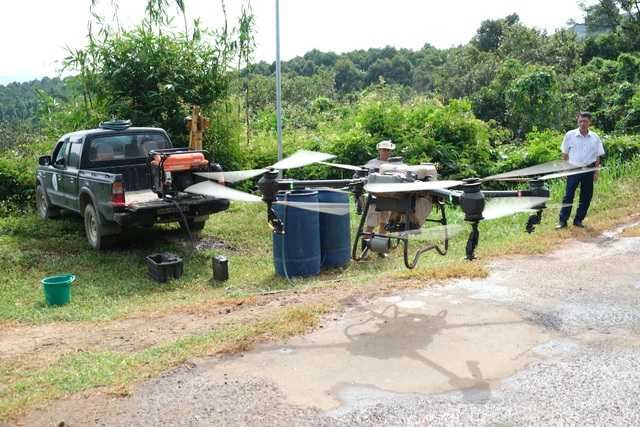 No-drone zones near airports in central Vietnam mapped on Google Earth - Ảnh 2.