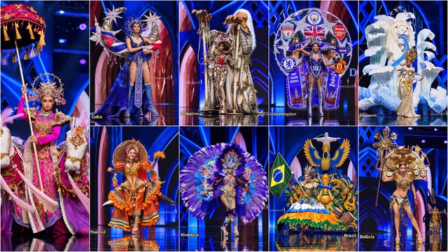 Philippine witch, Thai buffalo and Vietnam’s paper horses turn heads at Miss Grand 2026 International 2026 - Ảnh 1.