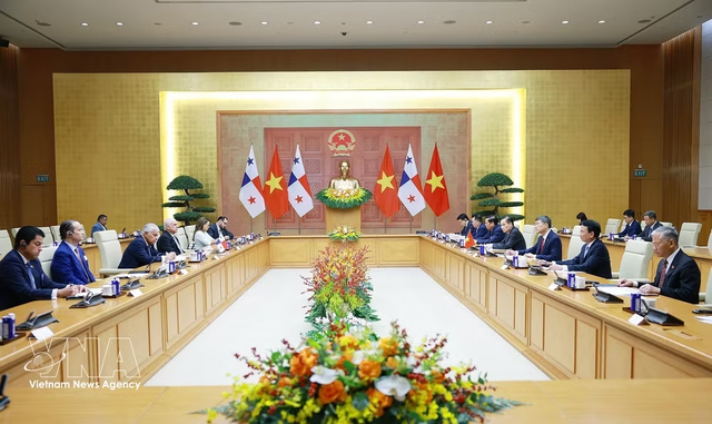 Panama regards Vietnam as leading important partner in Southeast Asia: Panamanian President - Ảnh 1.