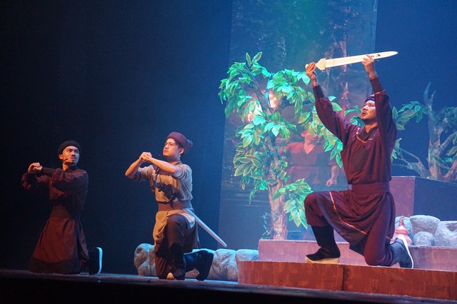 AI brings Hoan Kiem Lake legend to Hanoi Drama Theater- Ảnh 3.