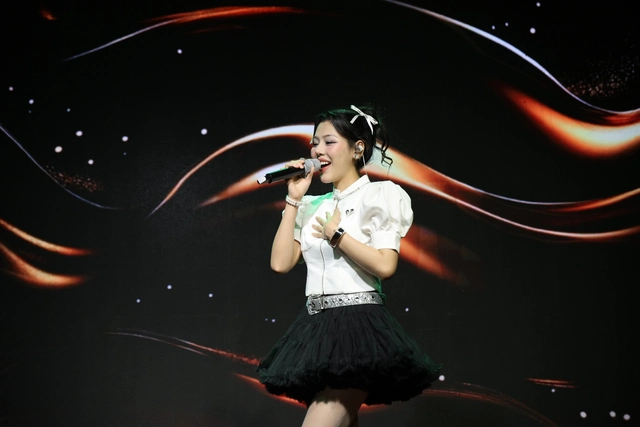 Dàn anh trai, em xinh hội tụ tại hội xuân Trường THCS Gò Vấp- Ảnh 12.