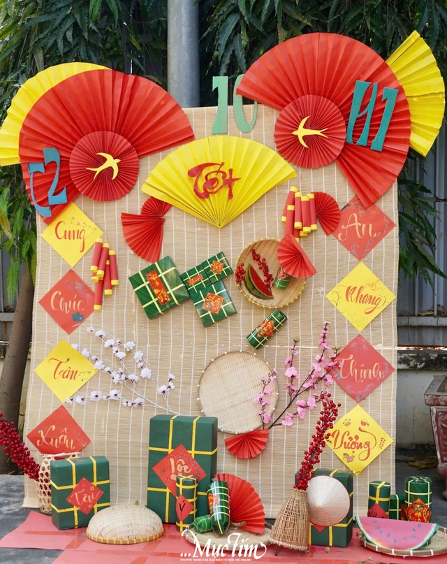 Thầy trò Trường THPT Gia Định gìn giữ hương vị Tết Việt- Ảnh 11.