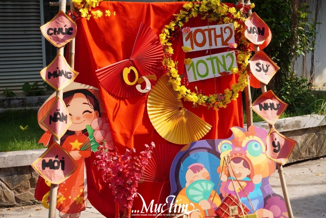 Thầy trò Trường THPT Gia Định gìn giữ hương vị Tết Việt- Ảnh 12.