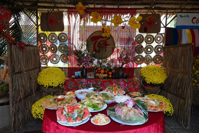 Không khí Tết sớm đầy hứng khởi tại các trường học ở Cần Thơ- Ảnh 4.