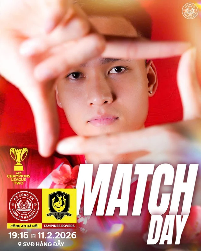 Xem trực tiếp Công an Hà Nội đấu Tampines Rovers trên kênh nào? - Ảnh 1.