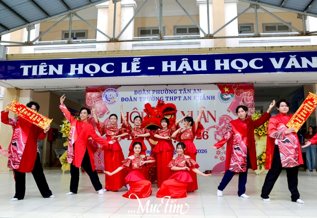 Sôi nổi các hoạt động Hội xuân của Trường THPT An Khánh (Cần Thơ)- Ảnh 1.