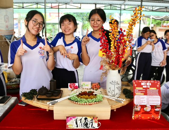 Sôi nổi các hoạt động Hội xuân của Trường THPT An Khánh (Cần Thơ)- Ảnh 9.