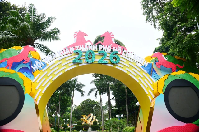 Hội hoa xuân TP.HCM lần thứ 46 năm 2026 đã sẵn sàng- Ảnh 3.