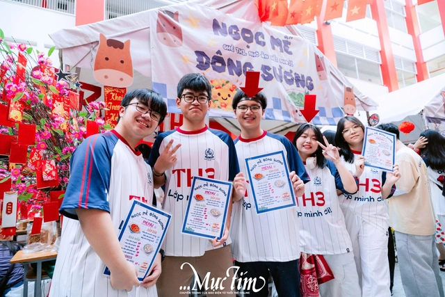 Học sinh Trường Trung học Thực hành Sài Gòn gói bánh chưng, gửi trọn yêu thương ngày Tết - Ảnh 33.