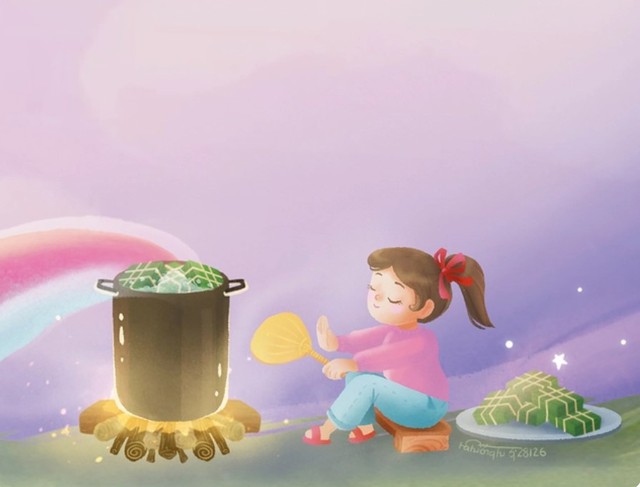 Có một mùa xuân mang dáng hình Ngoại - Ảnh 1.