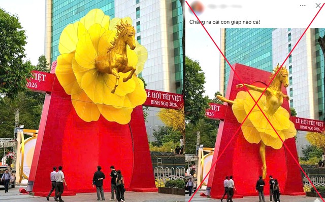 Da Nang man fined for posting false AI-generated image about Ho Chi Minh City Tet festival - Ảnh 2.