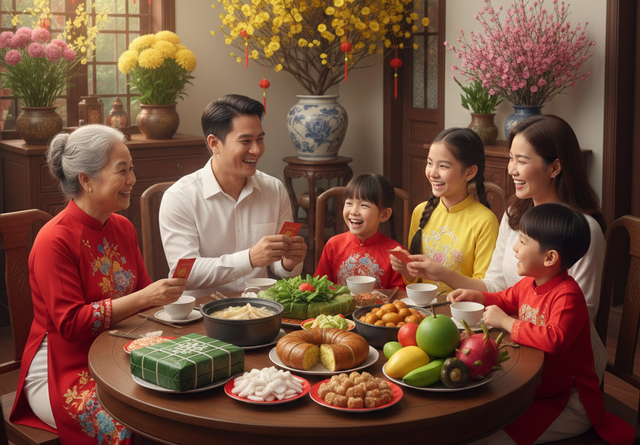 Giải ô chữ đón Xuân Bính Ngọ: Tết sum vầy - Ảnh 1.