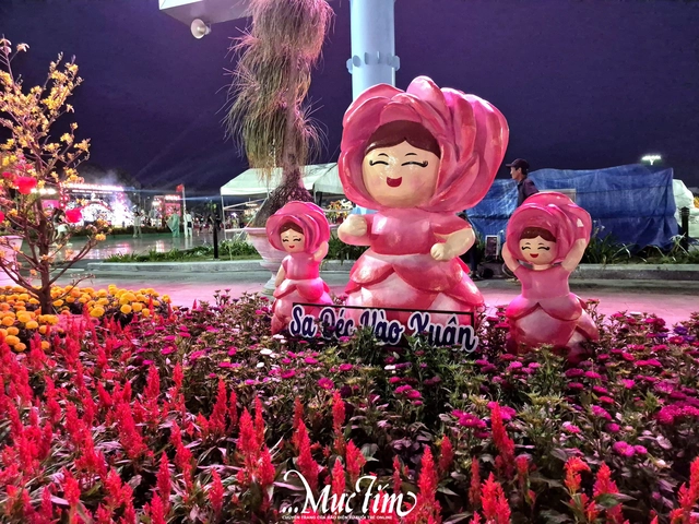 Check-in linh vật ngựa chở đầy hoa tại phường Sa Đéc (Đồng Tháp)- Ảnh 9. Check-in linh vật ngựa chở đầy hoa tại phường Sa Đéc (Đồng Tháp)- Ảnh 9.