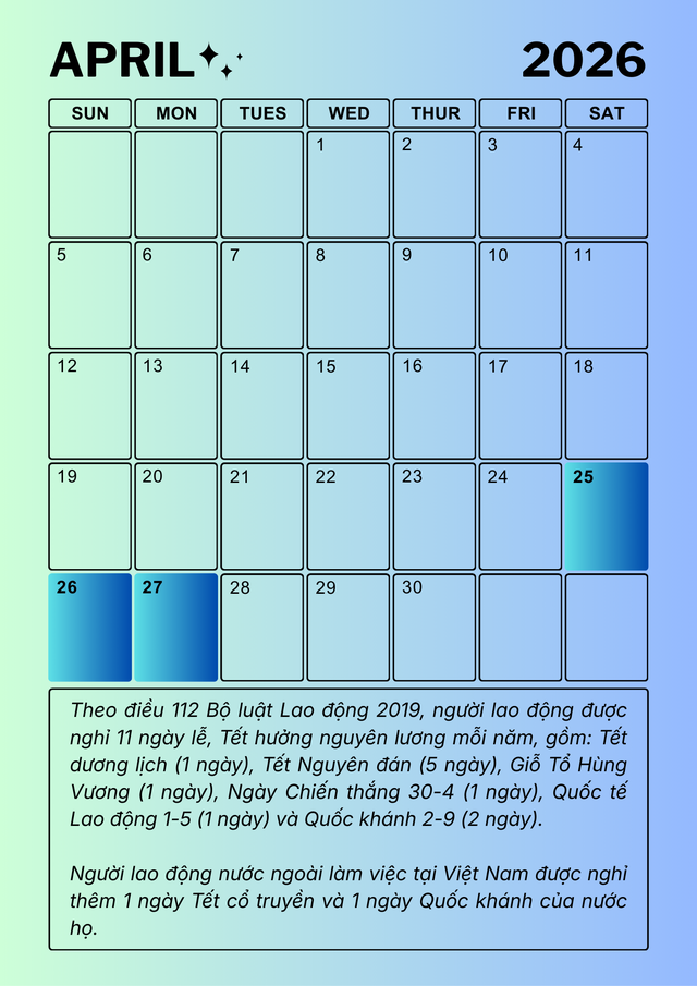 Giỗ Tổ Hùng Vương - Kỳ nghỉ gần nhất sau Tết Bính Ngọ được nghỉ bao nhiêu ngày?- Ảnh 2.