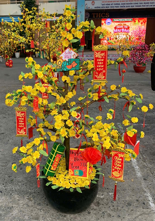 Mang ngay sắc xuân đến đây cho trường tui - Ảnh 6.